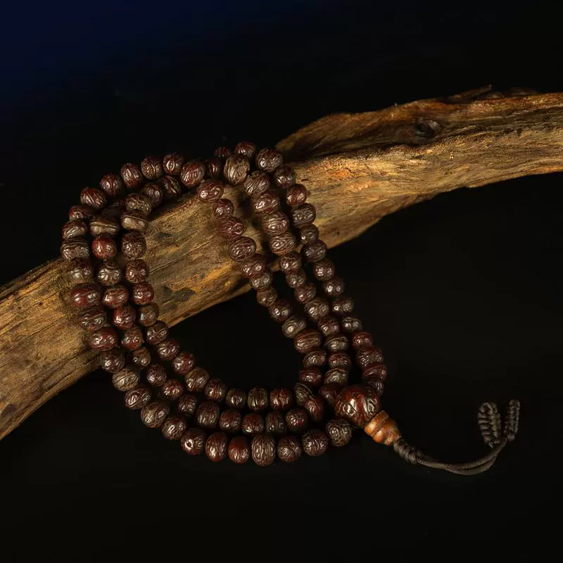 チベット▪ナツメの種 108 仏珠数珠